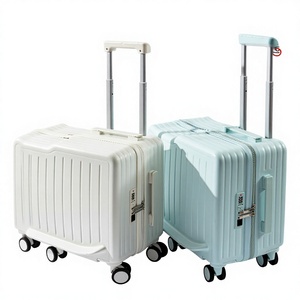 Valise de voyage pour enfants, nouvelle, montable, de haute qualité, 21 pouces, <span class=keywords><strong>avec</strong></span> six roues pivotantes verrouillables et roues épaissies - Product Image 1