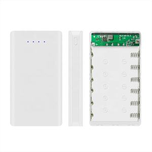 علبة بطارية LED من وينتاي-تك الصينية مع منفذين USB ومنفذ Type C واحد، علبة بطارية 18650 بدون لحام لـ 6 خلايا - Product Image 3