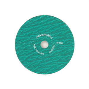 TTAKE Zirconium Abrasive Disc 120 Grit With Ab7070 Female Quick Coupling Fibre And Velcro Discs For <b>Grinding</b> <b>Wheels</b> - Product Image 2
