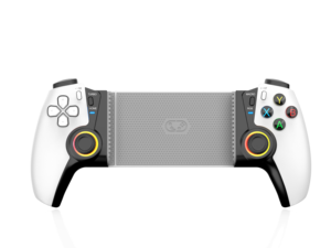 คอนโทรลเลอร์<span class=keywords><strong>เกม</strong></span> BT ที่เป็นมิตรต่อสิ่งแวดล้อมและสะดวกสบาย พร้อมฟังก์ชันเทอร์โบ พื้นผิวสีขาวด้าน สำหรับ<span class=keywords><strong>เกม</strong></span>มือถือ Android / IOS - Product Image 5