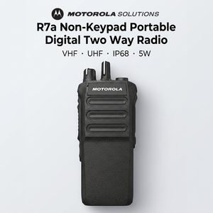 วิทยุสื่อสารแบบพกพา R7a ไม่มีปุ่มกด ระบบดิจิตอล สองทาง มาตรฐาน IP68 คลื่นความถี่ VHF ระยะไกล ความจุสูง - Product Image 2
