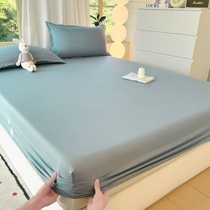 Ensemble de 3 Pièces Protège-Matelas Matelassé Respirant <span class=keywords><strong>Anti</strong></span>-<span class=keywords><strong>Acarien</strong></span> <span class=keywords><strong>Anti</strong></span>-Bactérien <span class=keywords><strong>Drap</strong></span> <span class=keywords><strong>Housse</strong></span> avec Taie d'Oreiller - Product Image 6
