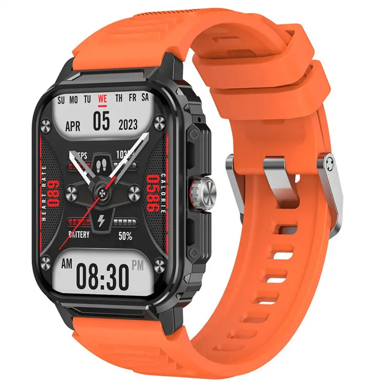 Y1 smartwatch 1,85 zoll outdoor sport robust wasserdicht gesundheitsüberwachung dreier beweis smartwatch gesundheitsüberwachung ring
