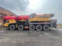 Grue de camion Sany d'occasion, capacité 100 tonnes, grue mobile d'occasion de marque Liebherr, composants essentiels incluant PLC et moteur