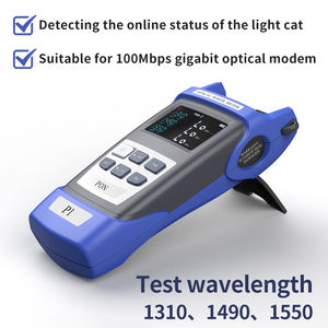 Medidor de Potencia Óptica P1 con Fuente de Láser Visual 1310/1550nm VFL OPM Multímetro Detector InGaAs para FTTX - Product Image 5