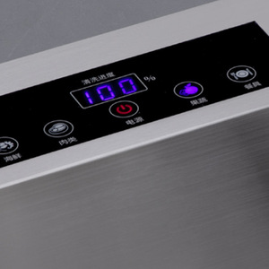 เครื่องทำความสะอาดอัลตราโซนิกในครัวเรือน 304 สแตนเลสสตีล ควบคุมด้วยระบบสัมผัสอัจฉริยะ อ่างล้างผักไฟฟ้า ความจุ 1.0 ลิตร - Product Image 1