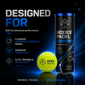 Pelota de Pádel NODEXSPORT Factory <span class=keywords><strong>Head</strong></span> Quality <span class=keywords><strong>Pro</strong></span>+ 50% Lana - Product Image 2