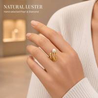 Bague pour femme de style français vintage, élégante, subtilement luxueuse, minimaliste, design ajouré, réglable, en acier inoxydable