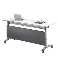 Tables et chaises pliantes pour la formation, tables de conférence modulaires empilables, longues bancs, tables rabattables, salles de réunion, bureaux