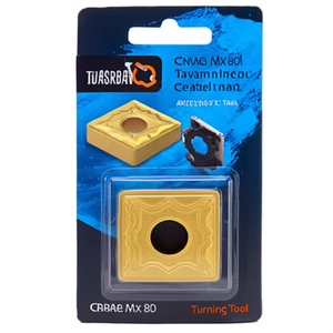 เม็ดมีดกลึงลบมุม 80 องศา Cnmg Mx สำหรับเครื่องมือตัดโลหะ - Product Image 1