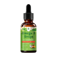 Gouttes de DHA Oméga 3 pour enfants OEM/ODM pour le cerveau, la force immunitaire et la vision, DHA pour enfants pour un système nerveux sain et un soutien de la concentration