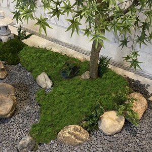 Tapis de mousse artificielle en gros, feuille de mousse verte pour aménagement extérieur, jardin, maison, fournitures décoratives DIY - Product Image 4