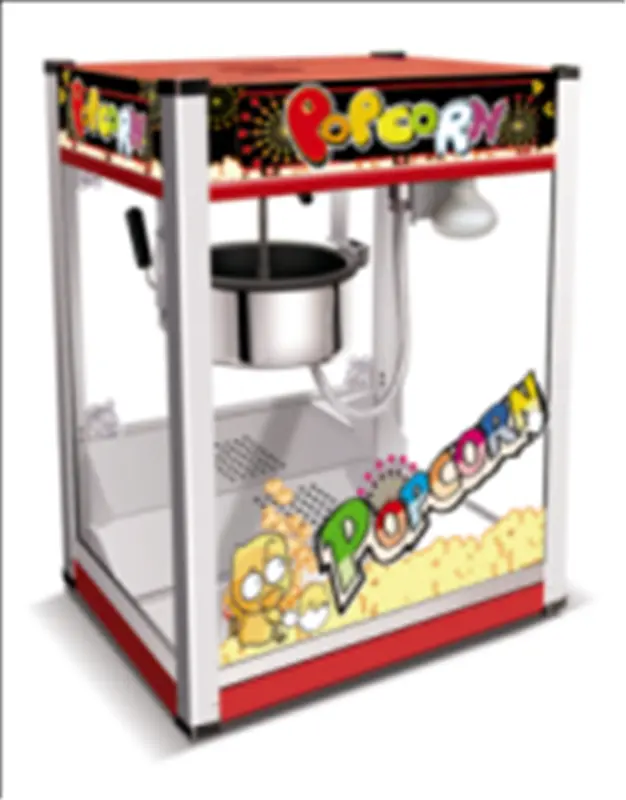 Commerciële Grote Cinema Popcorn Machine Automatische Nieuwe Ontwerp