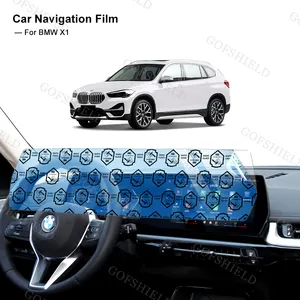 Grosir harga bagus Matte Anti silau GPS sidik jari navigasi pelindung layar 9H Anti guncangan layar Film untuk BMW X1 2023