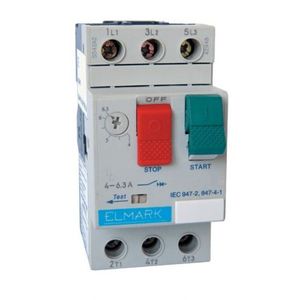 Transmisor Termomagnético Automático Elmark, Relé de Protección de 6-10A - Product Image 1