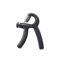 Fortalecedor de Agarre Ajustable, Agarraderas de Fitness Negras Personalizables de 5-60 KG, Ejercitador de Manos para Entrenamiento en Gimnasio