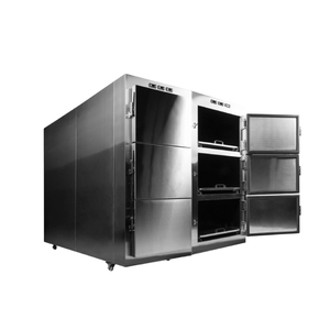Congelador para Morgue de Acero Inoxidable con Sistema de Control de Temperatura Preciso para 6 Cadáveres, Refrigerador Mortuorio RD-6 M - Product Image 1