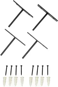 Thiết Kế Kệ Gỗ Treo Tường Phong Cách Trang Trại Mộc Mạc 3 Tầng Ẩn - Product Image 4