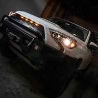 Kits de luces de rejilla ámbar Led para 4Runner TRD Pro 2014 2015 2016 2017 2018 2019