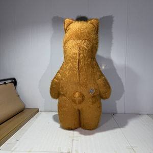 <span class=keywords><strong>Disfraz</strong></span> Inflable de Oso Polar Beige, Traje de Mascota de Dibujos Animados para Eventos y Actuaciones en Centros Comerciales - Product Image 4