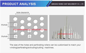 Perforador de eje de perforación de <span class=keywords><strong>aguja</strong></span> de rodillo de pasador giratorio instalar en máquina de fabricación de bolsas máquina de corte máquina de extrusión - Product Image 4