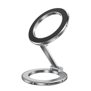 Soporte para Teléfono de Coche 2024: 360 °   Succión Magnética Giratoria, Diseño Plegable para iPhone Serie 12 - 16 con Función de Succión de Doble Cabezal - Product Image 1