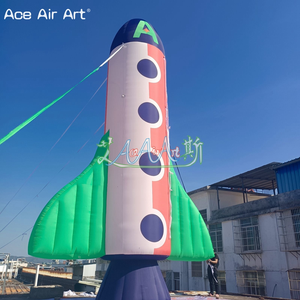 จรวดเป่าลมขนาด8เมตรสำหรับจัดแสดงนิทรรศการและอีเวนต์ - Product Image 4