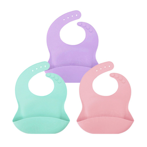Babero para Bebé Personalizado al por Mayor, Directo de Fábrica, Impermeable y Antisuciedad, Bolsa de Alimentación de Silicona para Recién Nacidos de 0 a 12 Meses - Product Image 3