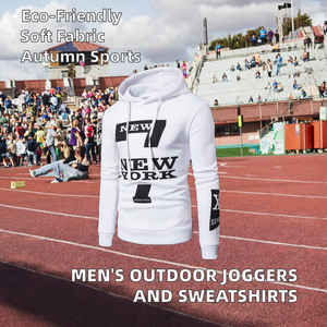 Ensembles de survêtements de sport pour hommes, écologiques, pour l'automne, vente en gros, joggers, sweat-shirts, tenues d'entraînement - Product Image 2