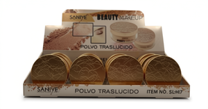 Poudre pressée translucide Saniye, maquillage minéral, poudre fixante pour tous types de peau, article n° Sl H17 - Product Image 1