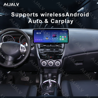 Nuovo Arrivo Autoradio DVD per MITSUBISHI ASX 2013-2018 con Schermo da 12.3 Pollici, Cornice Fascia Stereo 2 Din, GPS e Accessori Auto