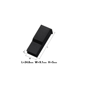 1-Pin Automotive <b>Universal</b> Plastic Connector Housing 6.3mm <b>Plug</b> 171809-3 Black Non-Sealed Concave For Cable Harness - Product Image 3
