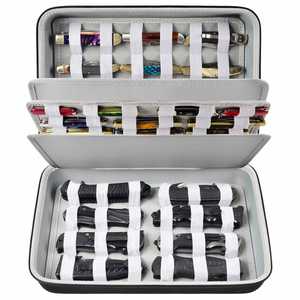 Étui de transport professionnel sur mesure moulé, grande taille, coque rigide, avec fermeture éclair, pour couteau - Product Image 1