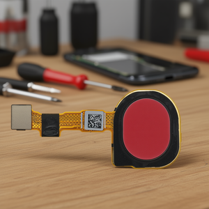 Cable flexible con sensor de huellas dactilares para Galaxy A11, rojo, pieza de repuesto - Product Image 3