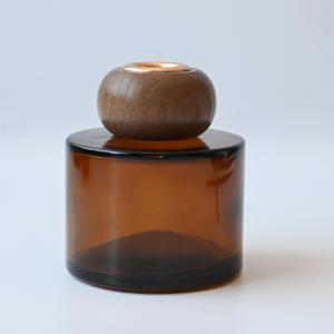 Sang Trọng 100Ml 120Ml Vòng Hổ Phách <span class=keywords><strong>Reed</strong></span> Khuếch Tán Chai Thủy Tinh Rỗng Dầu Thơm Chai Với Cap - Product Image 5