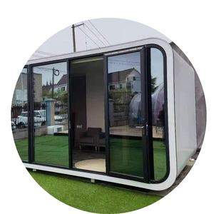 Nhà Lắp Ghép 2 Phòng Ngủ, Nhà <span class=keywords><strong>Container</strong></span> 2 Phòng Ngủ Di Động Sang Trọng Bằng Phẳng Cho Văn Phòng Mô-đun Hiện Đại Có Thể Gập Lại - Product Image 1