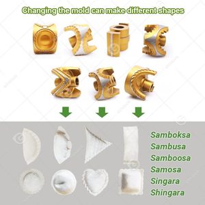 Machine à former les mochi, les buns vapeur japonais <span class=keywords><strong>halal</strong></span>, les bao bun, les coxinha, les maamoul et les croquettes haute performance - Product Image 5