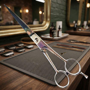 ASAP Professional <b>6</b>-<b>Inch</b> Budget Friendly Right-Handed Long Handle Stainless Steel Hair Cutting Scissors Barber Beauty Shears - Product Image 4