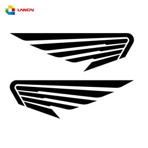 สติ๊กเกอร์ติดรถยนต์ลาย<span class=keywords><strong>ปีก</strong></span>นางฟ้าขน<span class=keywords><strong>นก</strong></span>แฟชั่นสำหรับรถมอเตอร์ไซค์ - Product Image 6