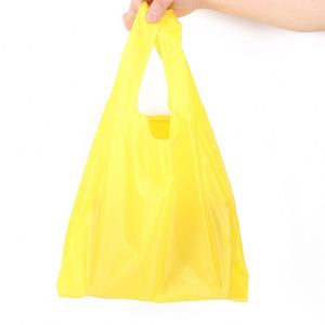 Custom Eco-friendly Carry Packaging Reusable Portable Polyester Tote Nylon <b>Foldable</b> Recycle <b>Shopping</b> Grocery Reusable <b>Bag</b> logo - Product Image 4