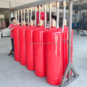 Cilindros de extintor vacíos Equipo de lucha de acero inoxidable de colores Carga de cilindro de 40-180L personalizada en FM200/<span class=keywords><strong>Novec1230</strong></span> - Product Image 4