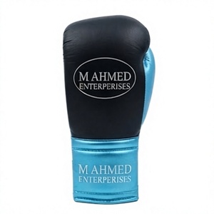 Guantes de Boxeo Muay Thai Personalizados, Guantes de Sparring de Cuero para Kickboxing, Cierre de Gancho y Bucle en la Muñeca, Equipo de Entrenamiento de Artes Marciales - Product Image 2