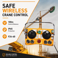 Télécommande sans fil industrielle pour grue à béton LCC Uting F24-60 Telecrane, fabricant d'usine