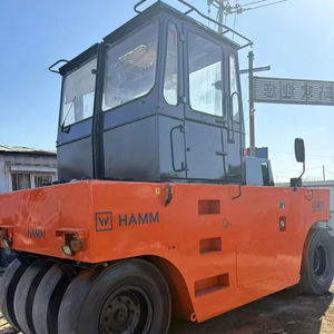 Compacteur routier d'occasion Premium Hamm HDGRW10 avec chargeur frontal et moteur TCM, 6 tonnes, roulement d'origine, à vendre - Product Image 1