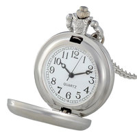 Montre de poche en bronze antique soviétique héros Staline Quartz Vintage Hommes Femmes Pendentif Collier Cadeaux