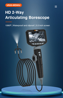 Meilleur microscope numérique articulé 5.0 HD 1m avec tube flexible, outil d'inspection, caméra d'inspection automobile pour mécaniciens