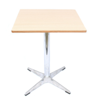 Base en aluminium facile à nettoyer à prix de gros d'usine de haute qualité pour les pieds de table de restauration rapide
