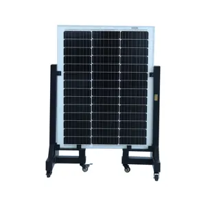 Aangepaste N-TYPE Topcon Monokristallijne Pv Module 18V 60W 70W 80W 100W Zonnepanelen Van Jiangsu