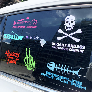 Impresión personalizada de varios colores, pegatinas de letras troqueladas, ventana de coche, parabrisas, pancarta, logotipo comercial, transferencia de vinilo, calcomanía para coche - Product Image 2