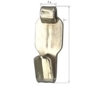 Fixation au plafond en métal, pinces de câble réglables, en fil d'acier